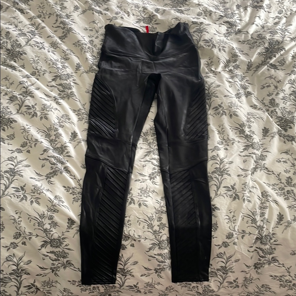 SPANX Moto Faux Leather Pants